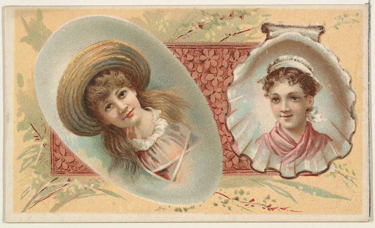 Seashell, from the Miniature Novelties series (N120) issued by Duke Sons & Co. to promote Honest Long Cut Tobacco — W. Duke, Sons & Co.|Donaldson Brothers