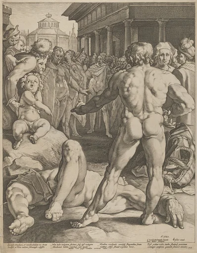The Fight Between Ulysses and Irus
