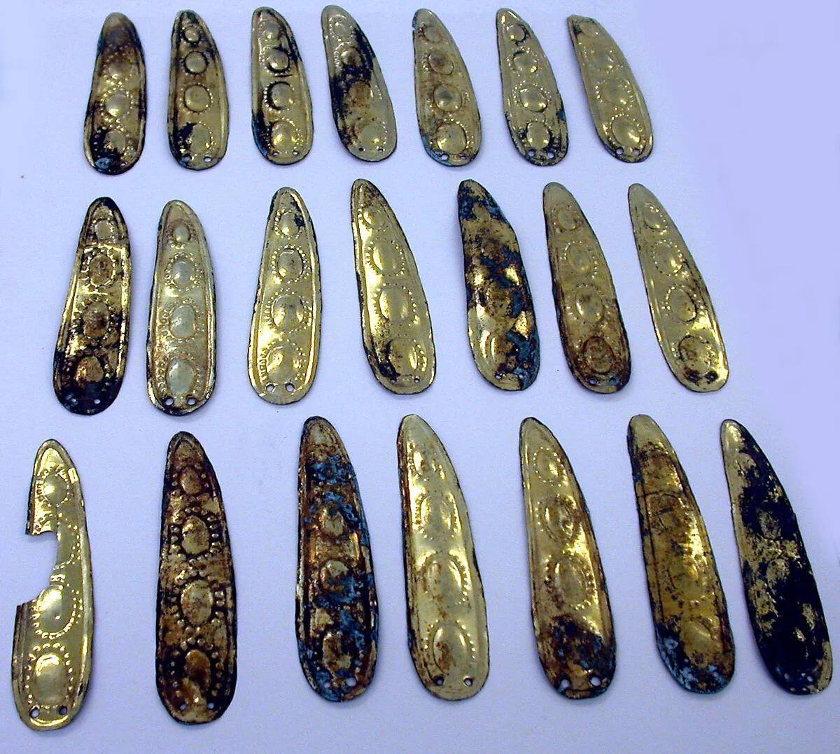 Copper Peapod Ornament — Unknown