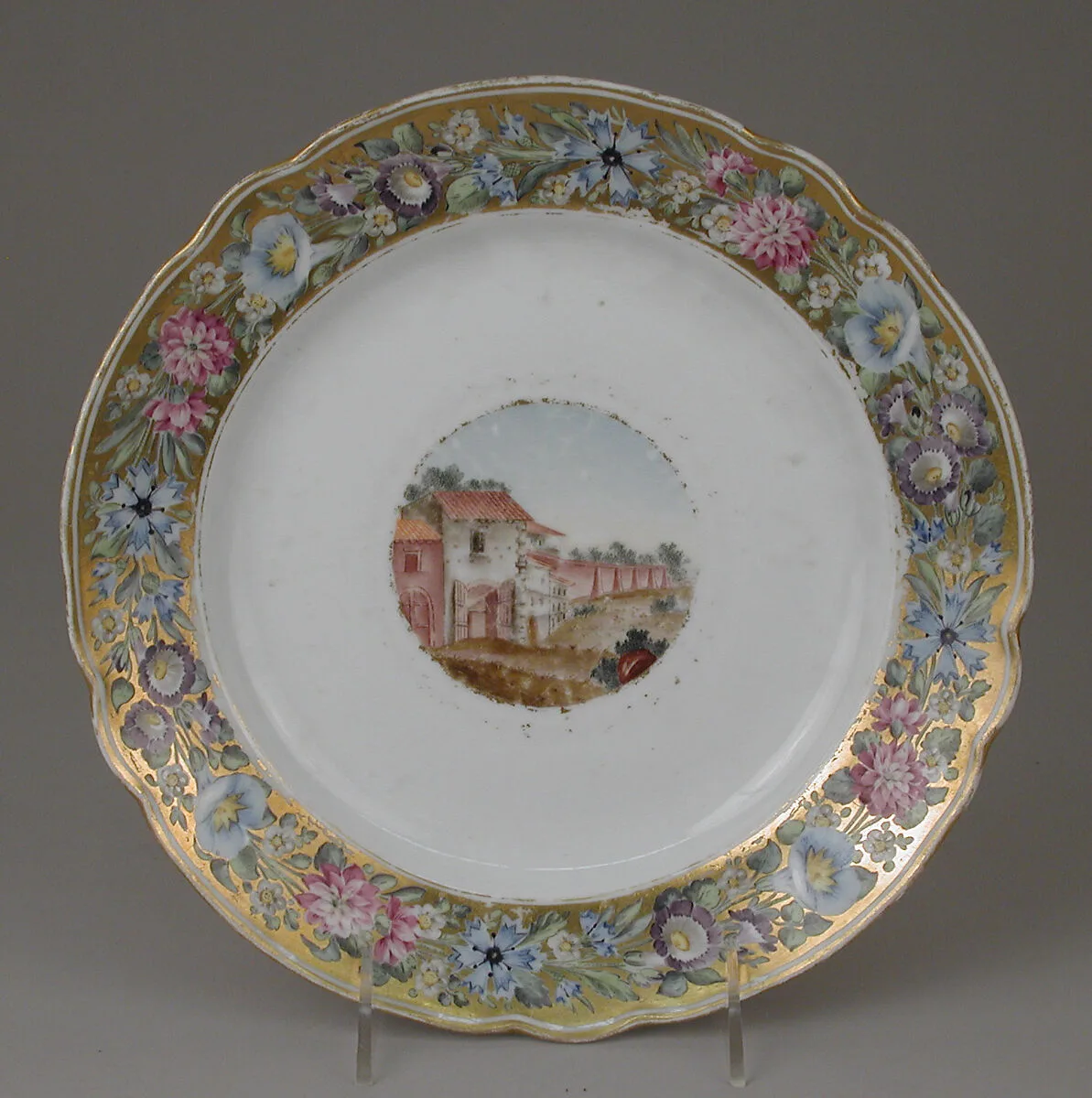 Plate — Imperial Porcelain Manufactory, St. Petersburg