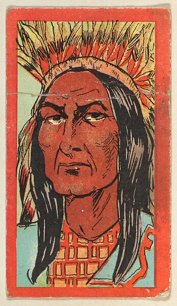 Logan, from the "Indian Series" (T74), issued with Burley Cubs Cigars and Sweetbriar Cigarettes by the Booker Tobacco Company — Booker Tobacco Company, Lynchburg, Virginia