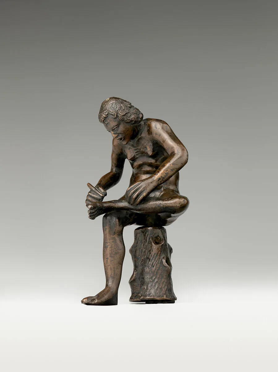 Spinario (boy pulling a thorn from his foot) — Severo Calzetta da Ravenna