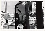 Filling Station, Rear View Mirror, Hillcrest, New York — Lee Friedlander