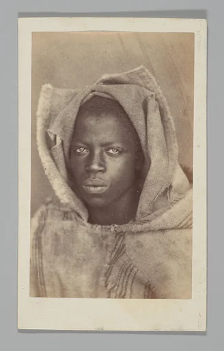 [Studio Portrait: Boy with Hood, Algeria]