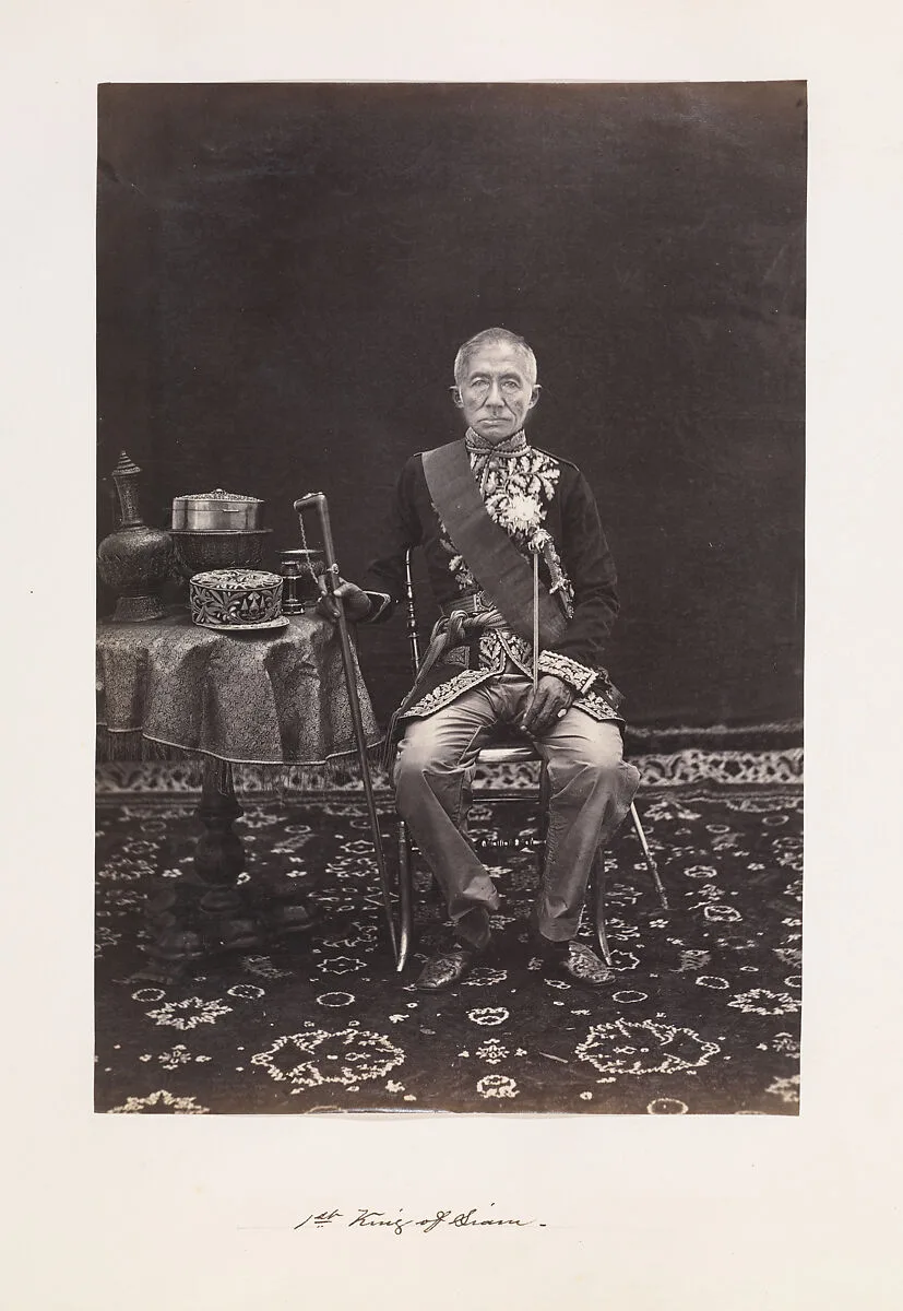 First King of Siam — John Thomson