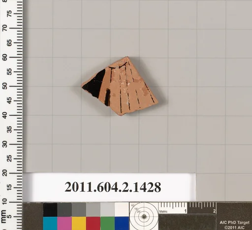 Terracotta fragment of a skyphos (deep drinking cup)