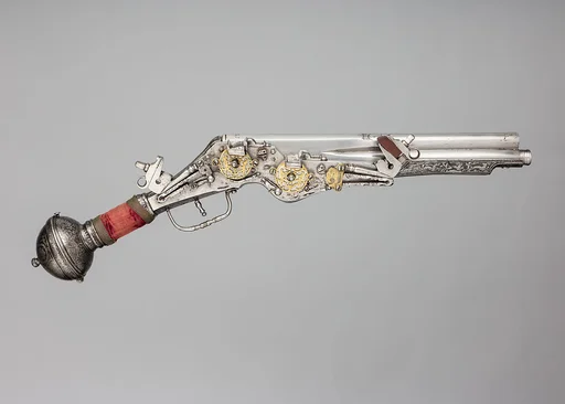 Wheellock Double Barrel, Double Lock Pistol