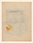 Preparatory sketch for paintings depicting the history of the Crown of the Andes
