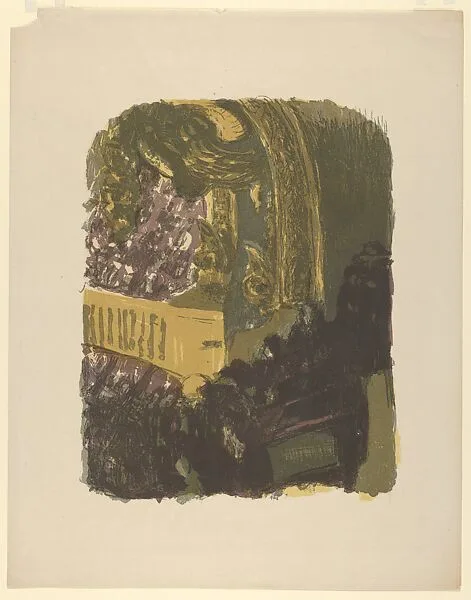 A Gallery at the Gymnasium (Une galerie au gymnase) — Edouard Vuillard