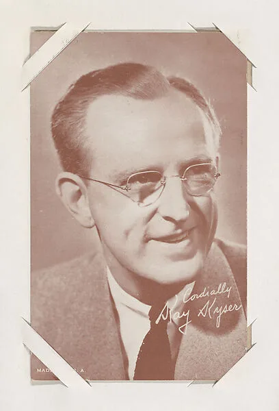 Kay Kyser from TV and Radio Stars Exhibit Cards series (W409) — Unknown