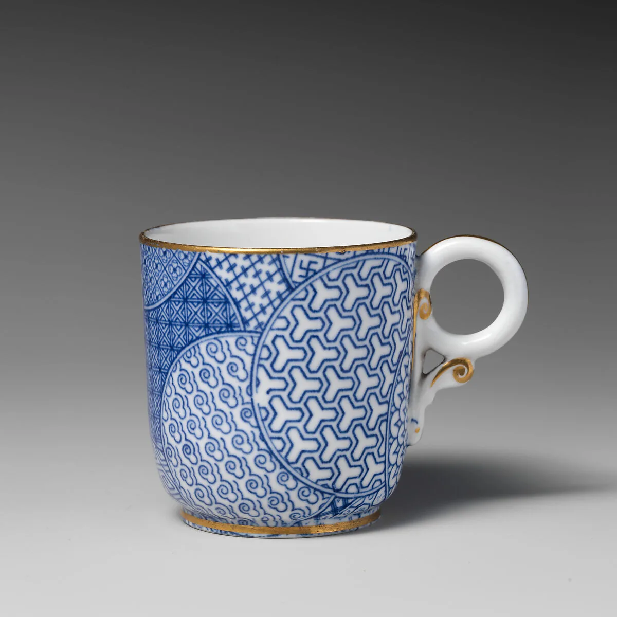 Teacup — Worcester factory