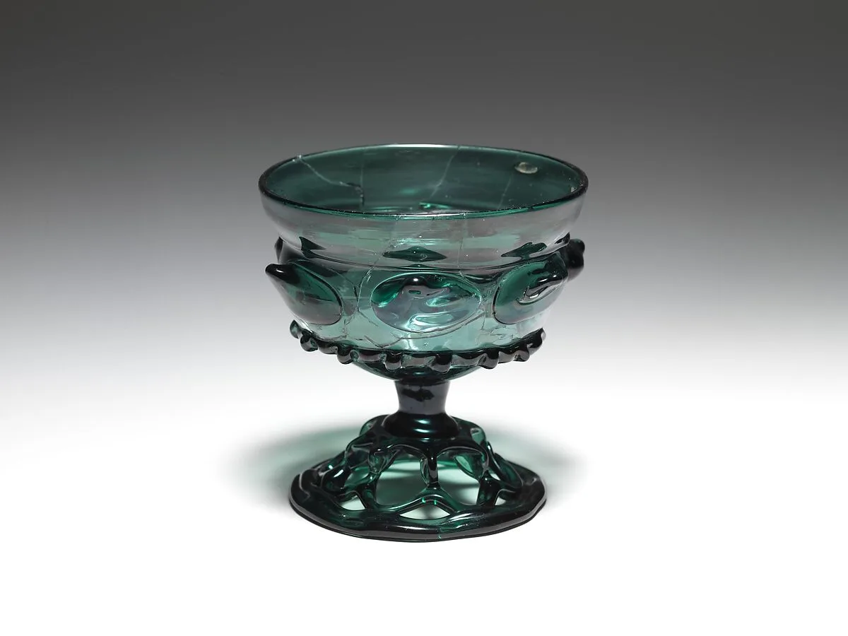 Beaker with open-work foot — Unknown