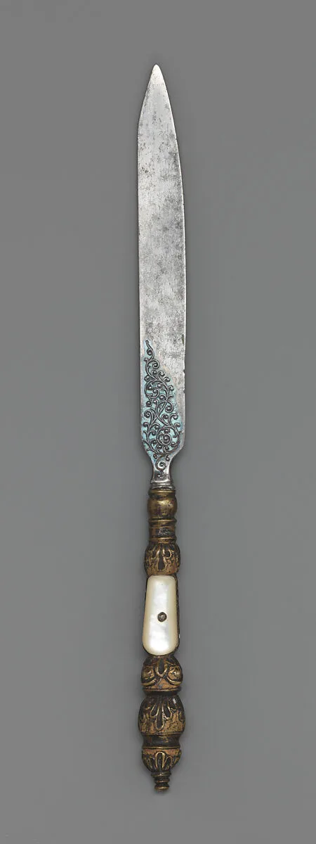 Table knife — Unknown