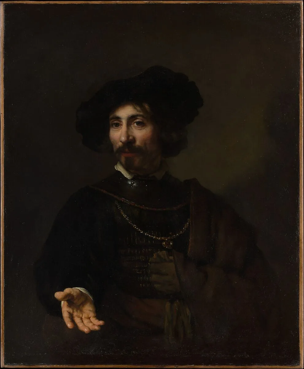 Man with a Steel Gorget — Rembrandt