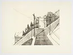 Down Mariposa, from Recent Etchings II — Wayne Thiebaud|Parasol Press Ltd.