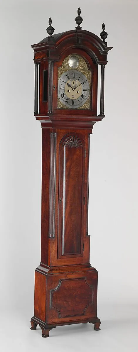 Tall clock — John Townsend|William Tomlinson