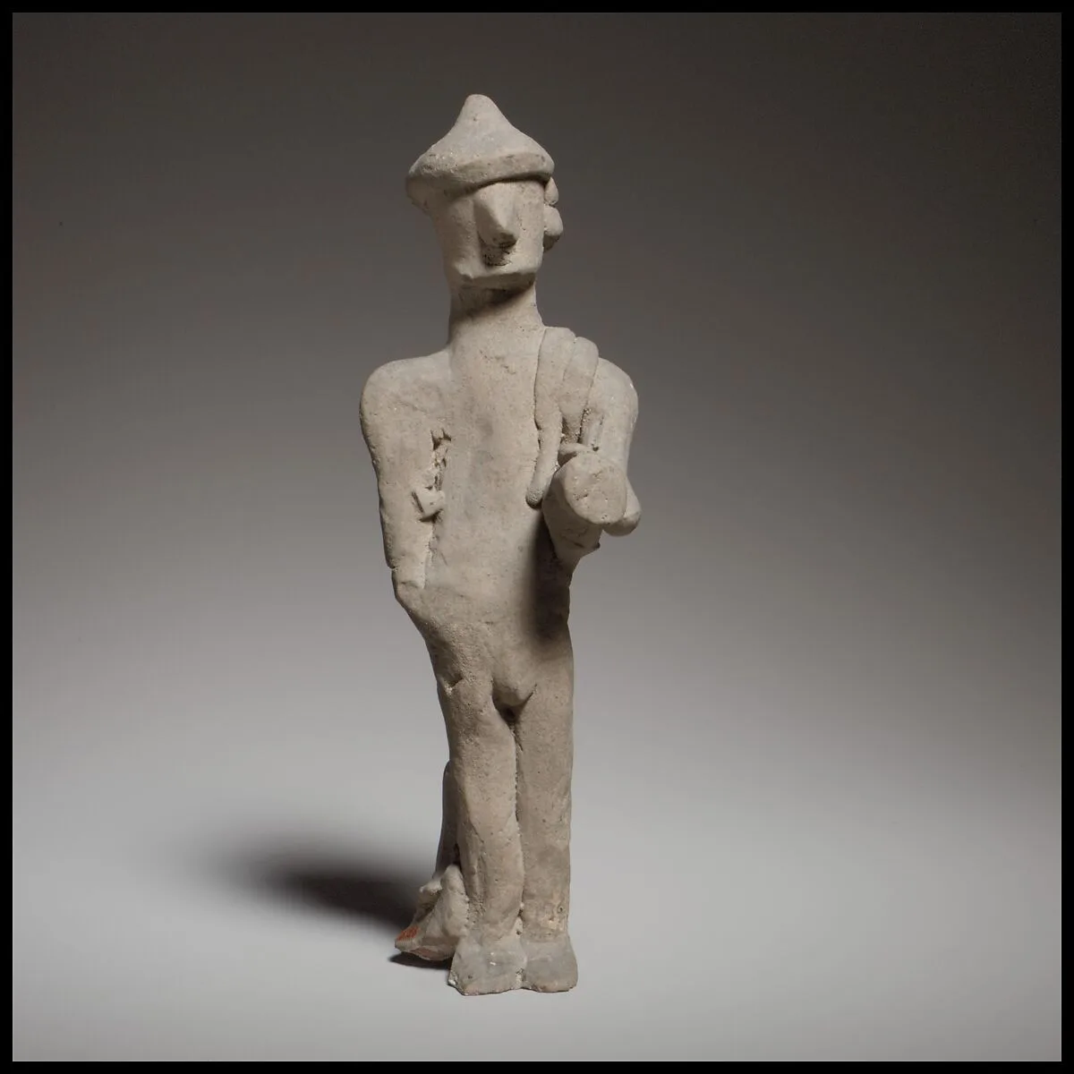 Standing male figurine — Unknown