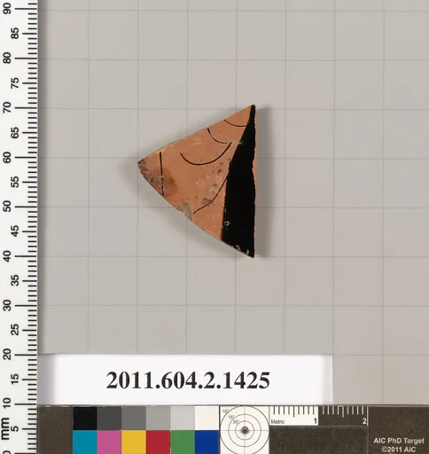 Terracotta fragment of a skyphos (deep drinking cup)