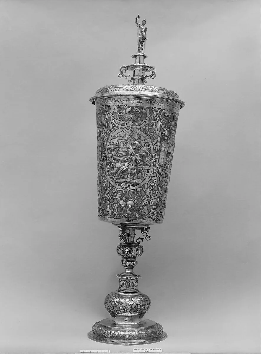Cup with cover — Hans I Warnberger