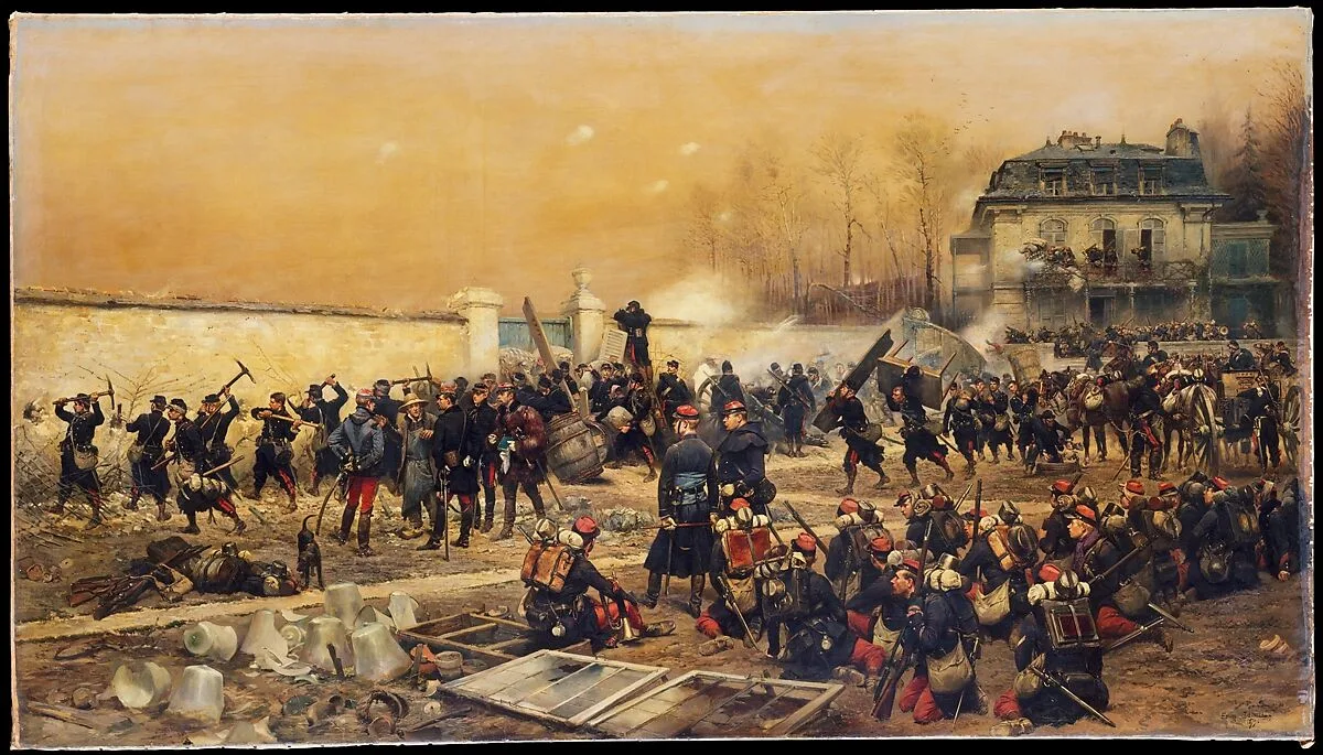 The Defense of Champigny — Edouard Detaille