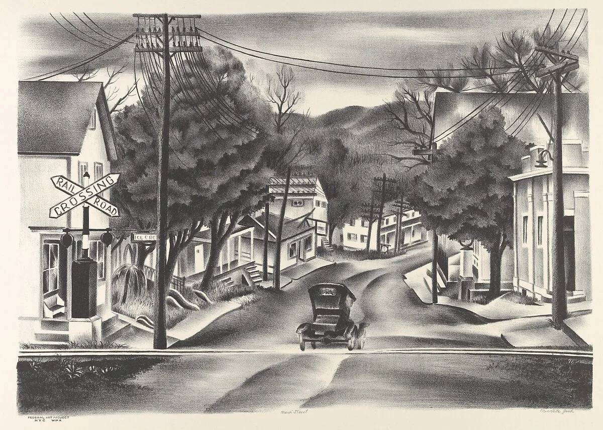Main Street — Minnetta Good|WPA