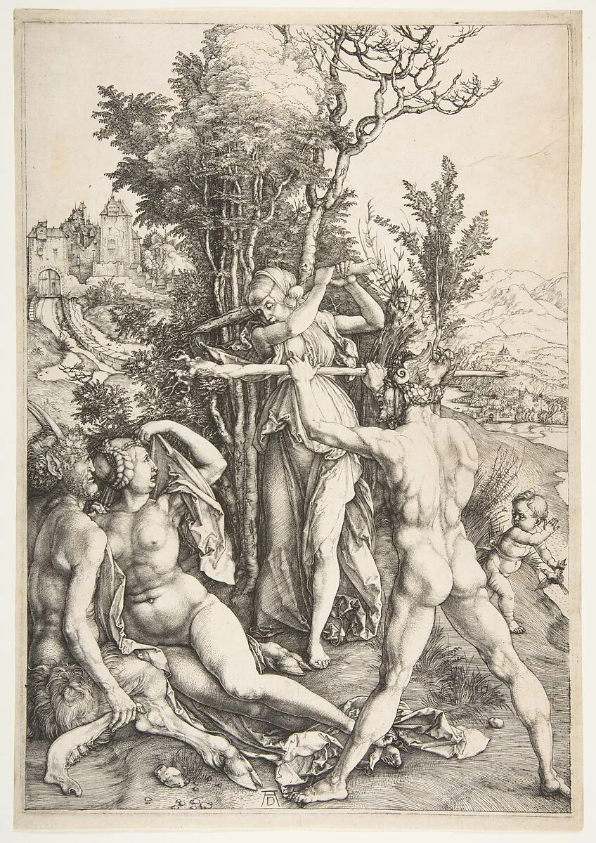 Hercules at the Crossroad — Albrecht Dürer
