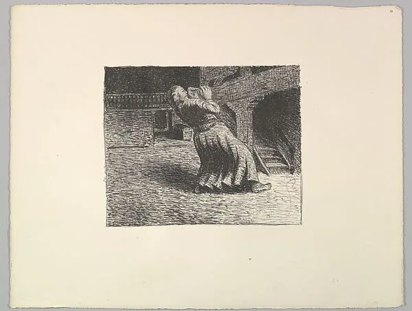 The Invisible One 1 (Das Unsichtbare 1) — Ernst Barlach