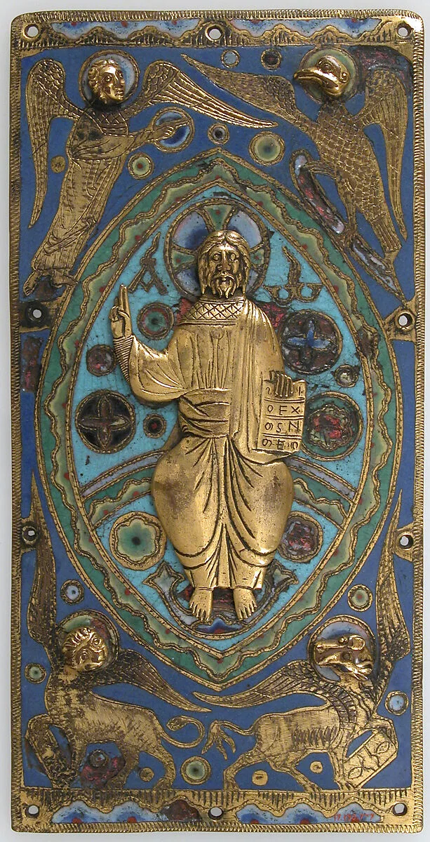 Plaque with Christ in Majesty — Unknown