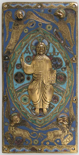 Plaque with Christ in Majesty