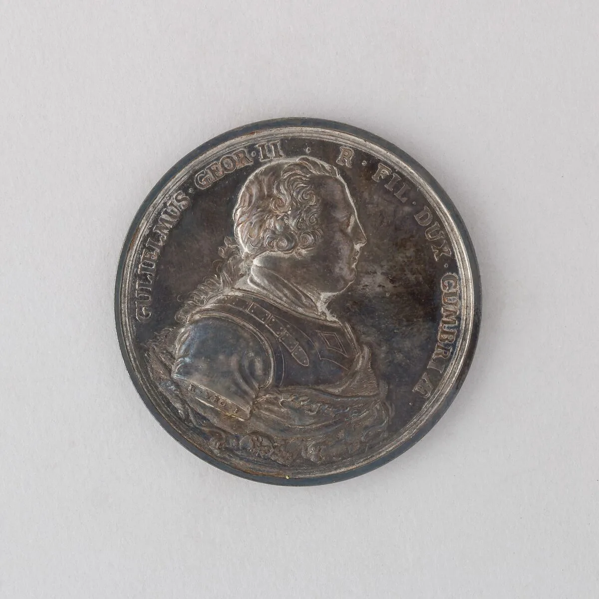 Medal Showing the Battle of Culloden and William Duke of Cumberland, Son of George II — Unknown
