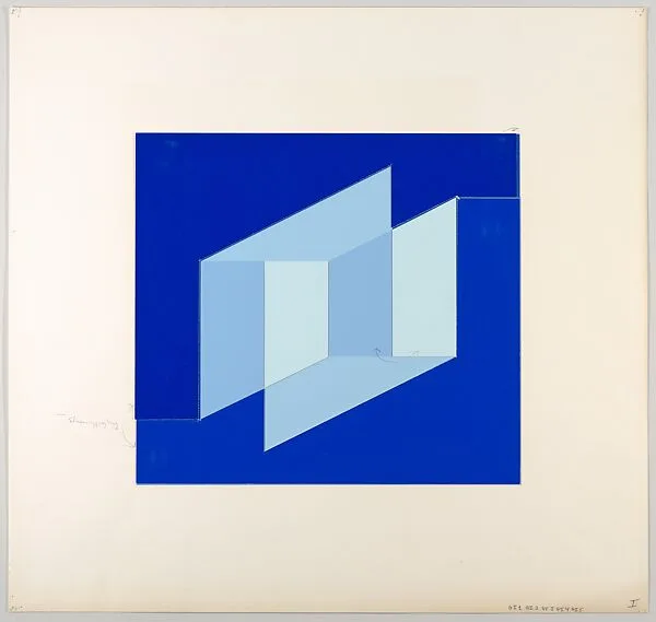 Untitled (for Never Before) — Josef Albers