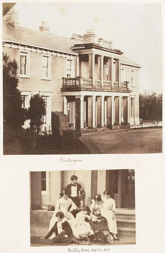 Penllergare; Birthday Group, Sept. 23, 1853