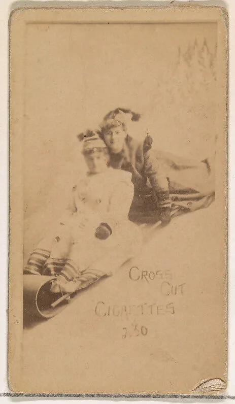 Card Number 230, from the Actors and Actresses series (N145-1) issued by Duke Sons & Co. to promote Cross Cut Cigarettes — W. Duke, Sons & Co.
