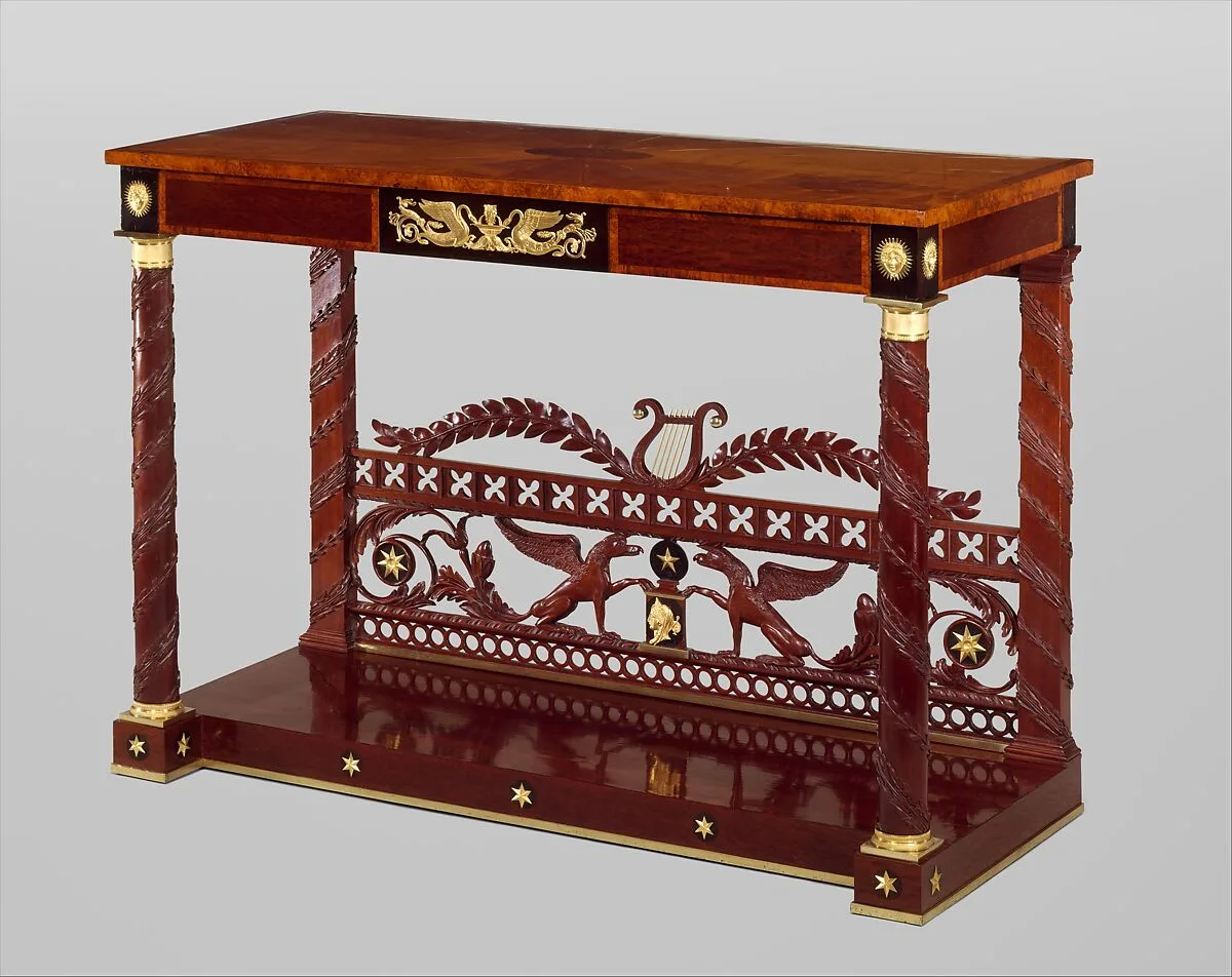 Pier table — Joseph B. Barry and Son