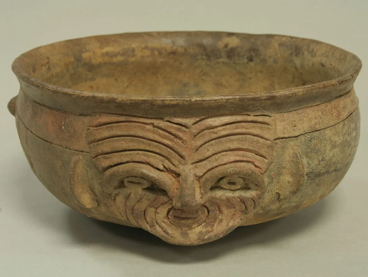 Bowl with Face — Unknown