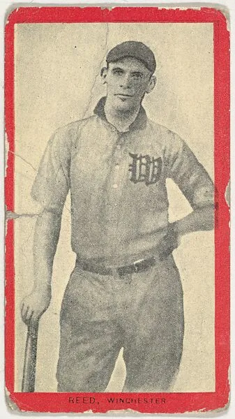Reed, Winchester, Blue Grass League, from the Baseball Players (Red Borders) series (T210) issued by Old Mill Cigarettes — Old Mill Cigarettes, Virginia