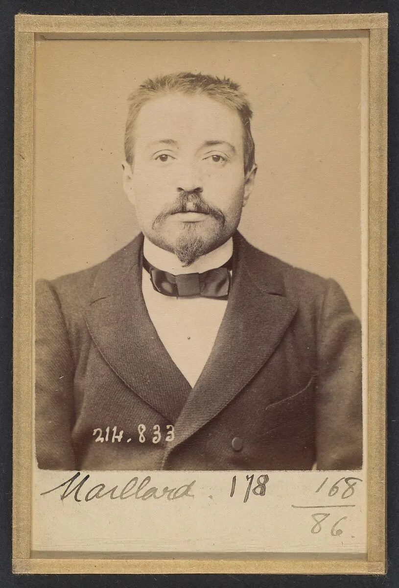 Maillard. Louis. 30 ans, né à Rennes (Ille & Vilaine). Employé de commerce. Anarchiste. 27/2/94. — Alphonse Bertillon