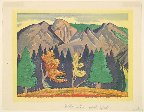 Sierra Fall Review — Harold Mallette Dean|WPA