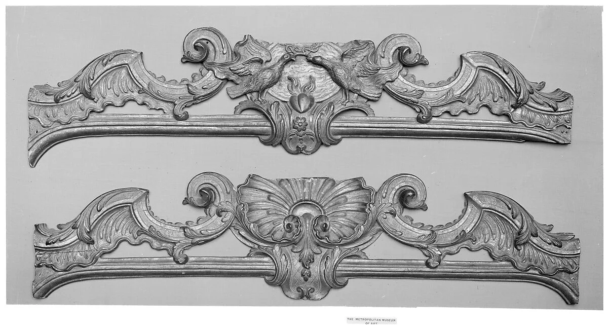 Pair of frame fragments — Unknown
