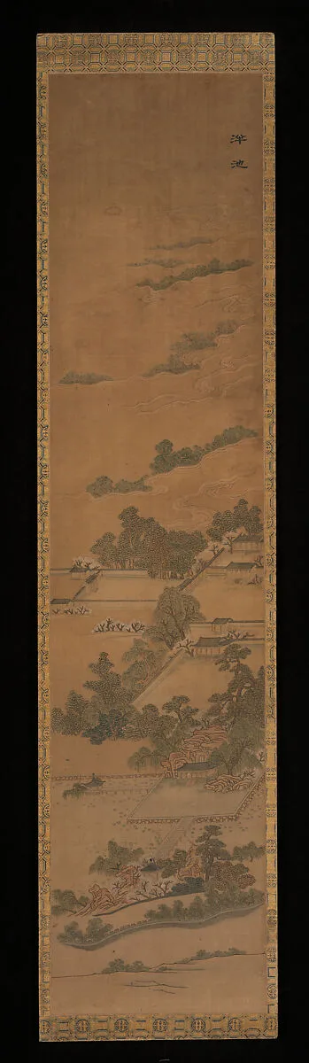 清 緙絲乾隆南巡宮苑圖|Scenic Sites in the Qianlong Emperor’s Southern Inspection Tour — Unknown