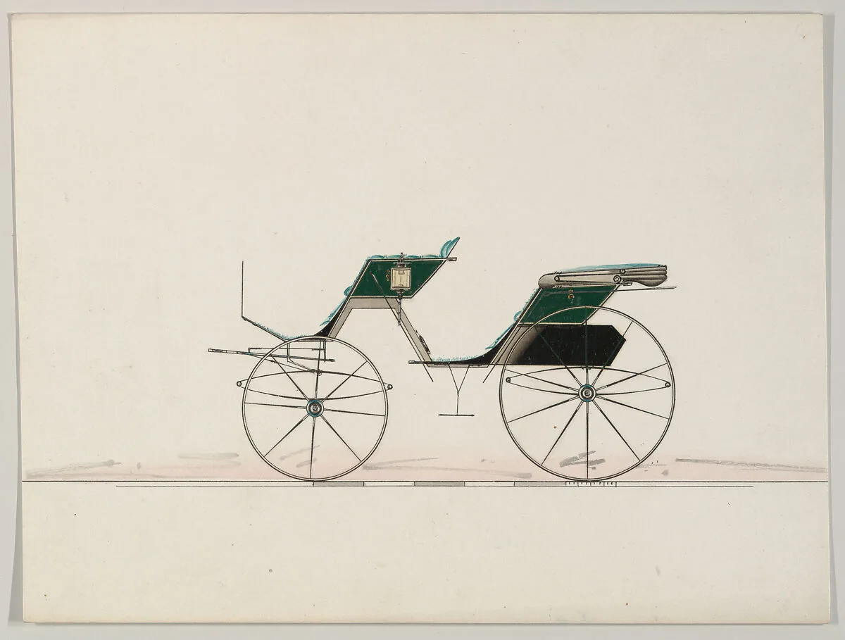 Design for Phaeton (unnumbered) — Brewster & Co.