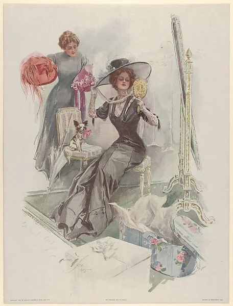 The American Girl in France — Charles Scribners' Sons|Harrison Fisher