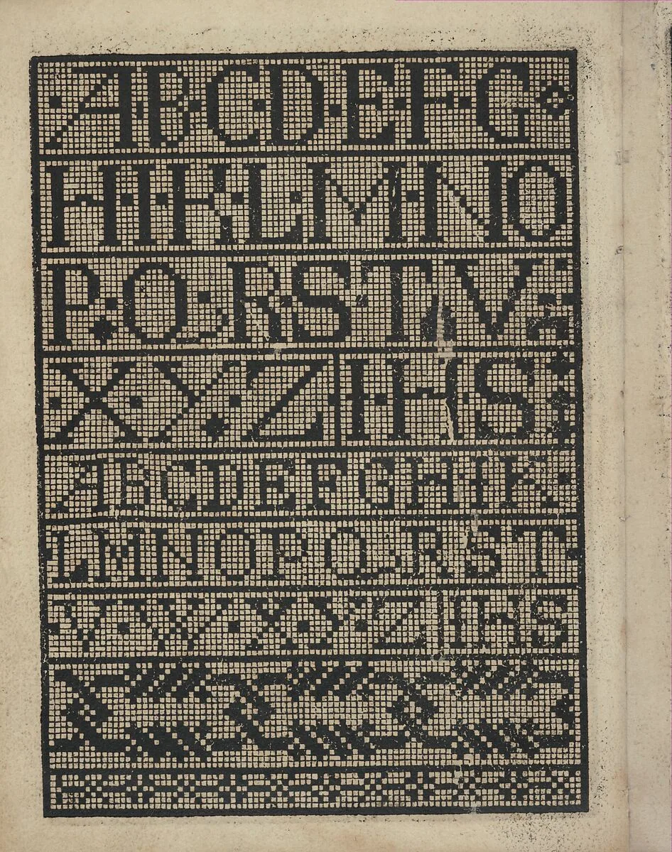 Libbretto nouellamete composto per maestro Domenico da Sera...lauorare di ogni sorte di punti, page 14 (verso) — Domenico da Sera