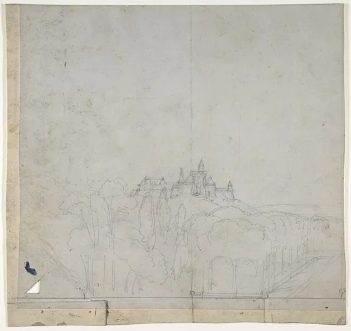 Design for a Stage Set at the Opéra, Paris