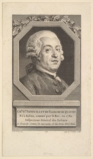 Portrait of Charles George Fenouillot de Falbaire de Quingey