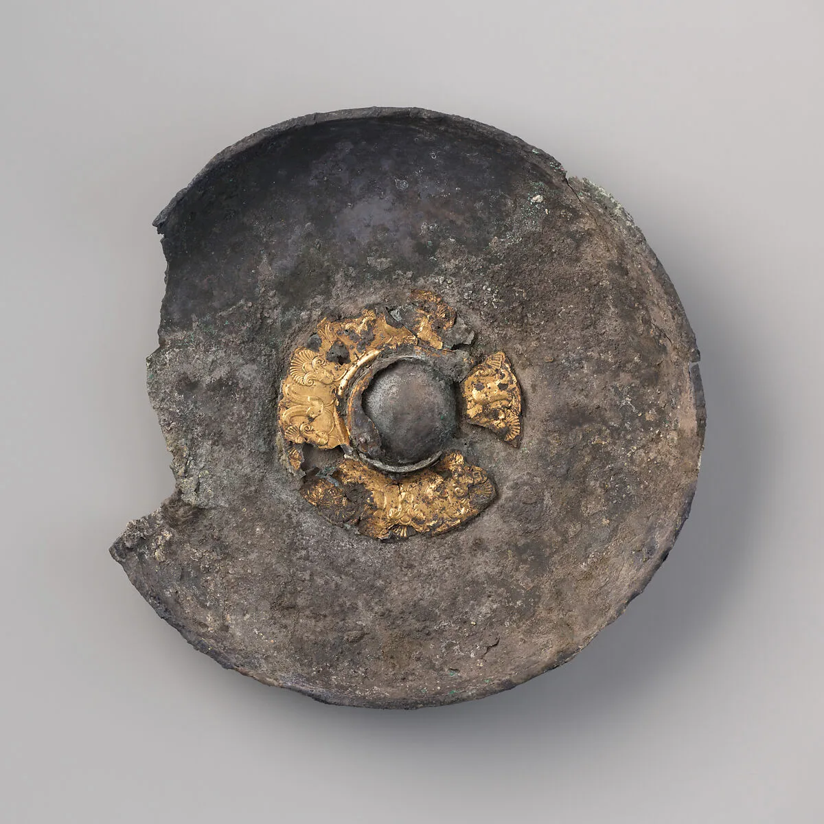 Silver and gold phiale (libation bowl) — Unknown