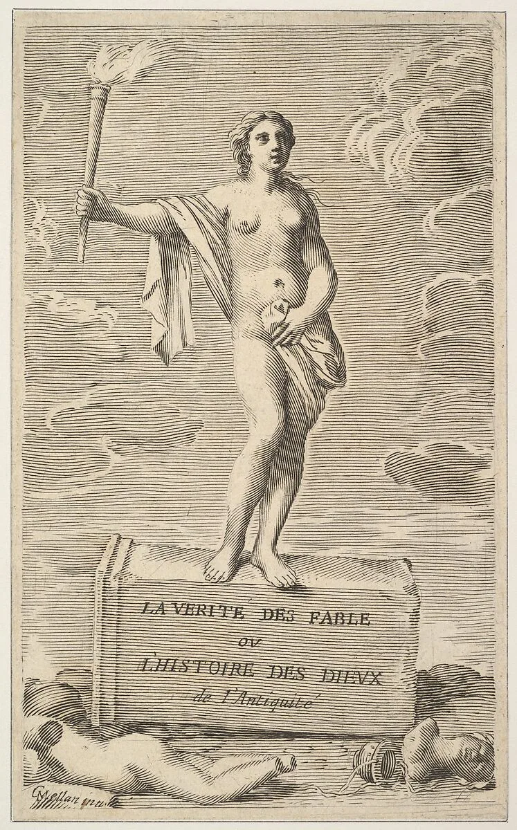 Feminine Figure — Claude Mellan