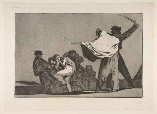 'Well-Known Folly' from the 'Disparates' (Follies / Irrationalities, Plate A)
