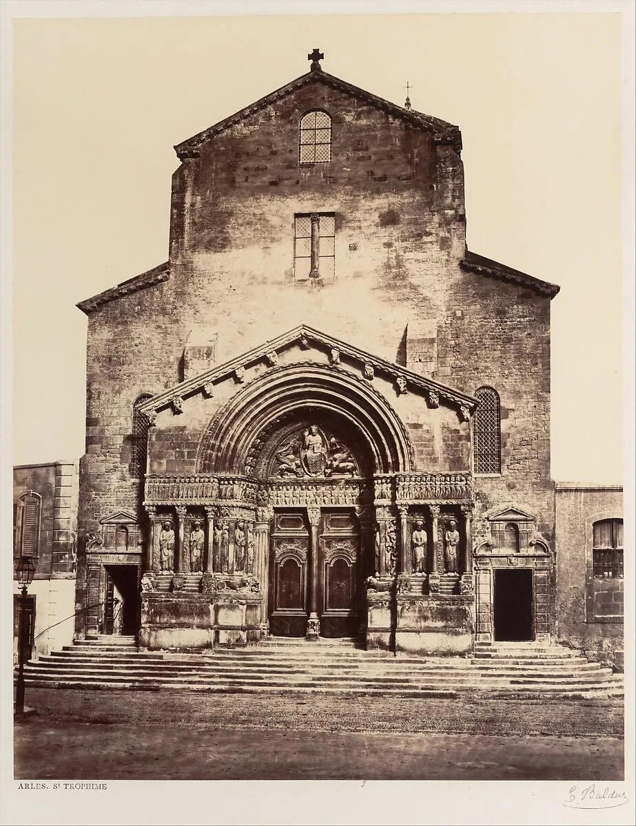 Arles, St. Trophime — Edouard Baldus