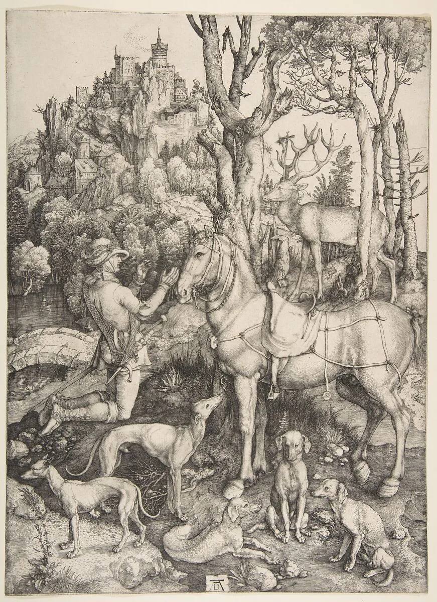 Saint Eustace — Albrecht Dürer
